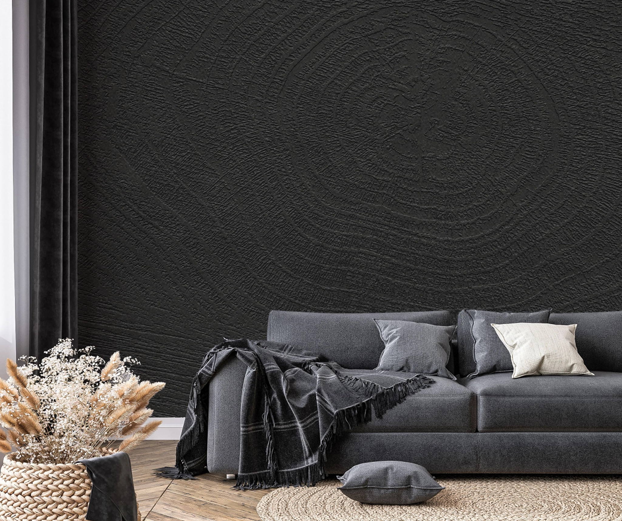 Inner Rings interior design from PEBBLD Abstract Collection