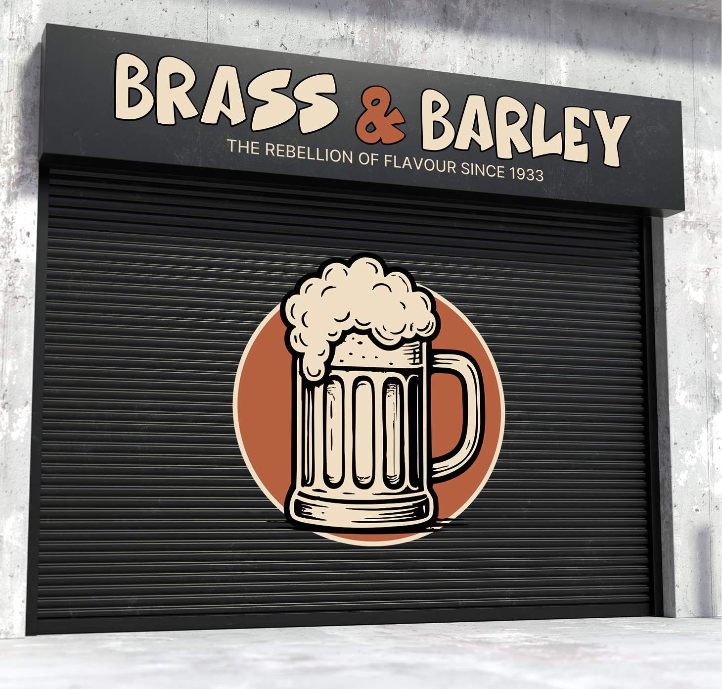 PEBBLD-inspired beer and bottle art for bars and restaurants