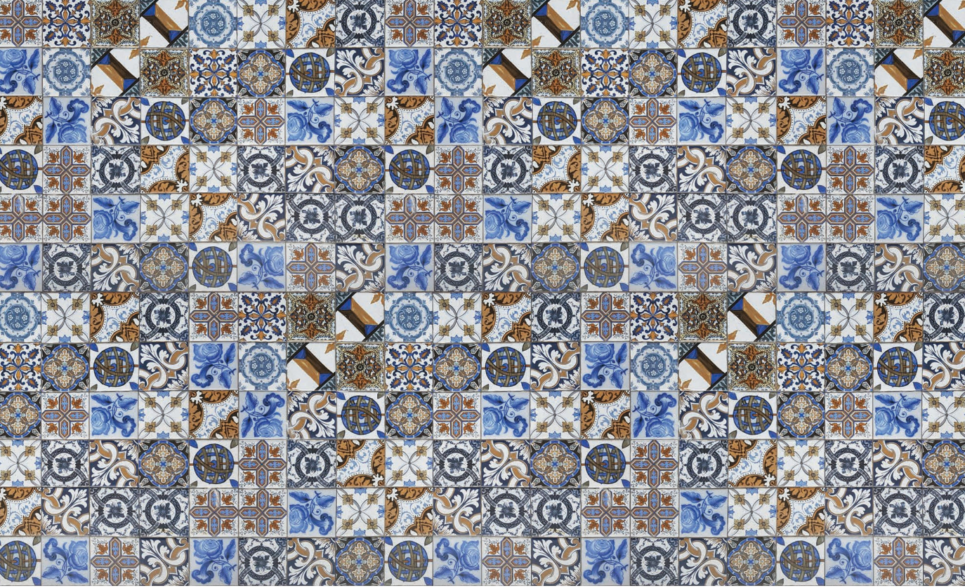 Azulejo Essence interior design from PEBBLD Maximalist Collection